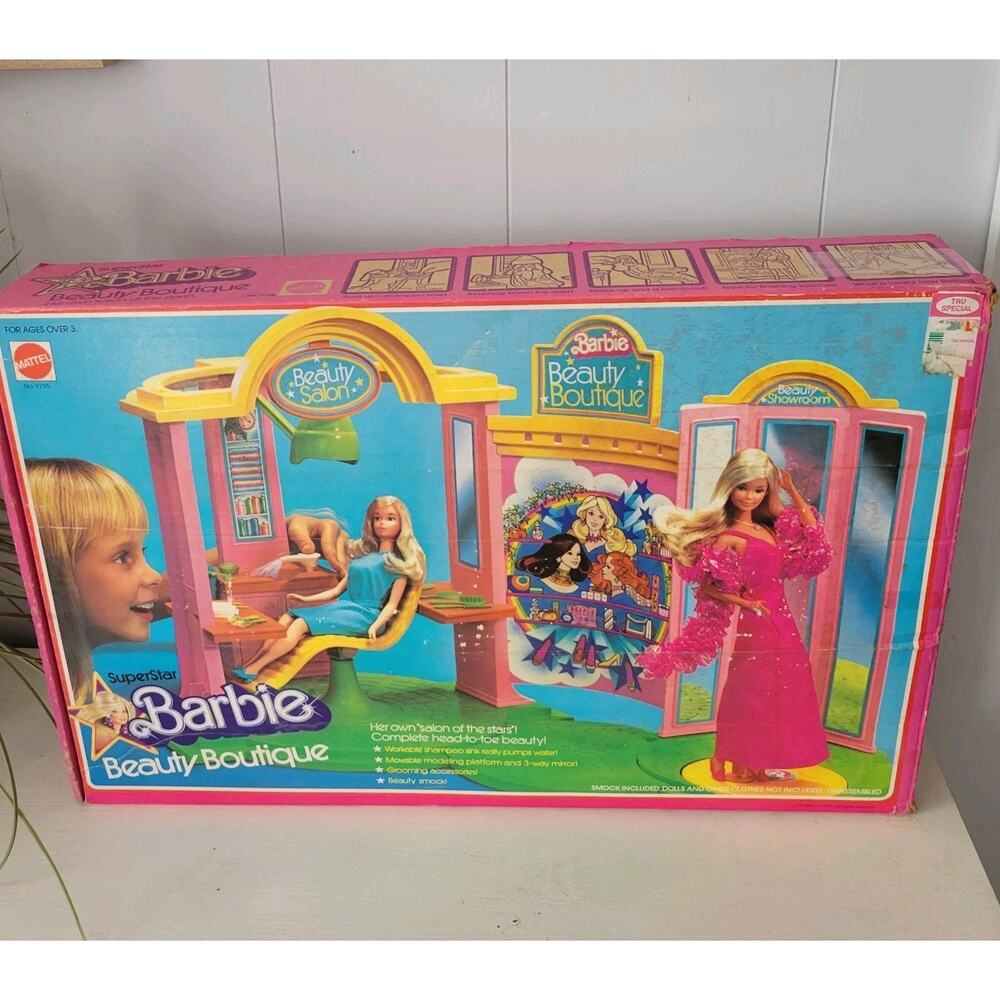 1976 Mattel Superstar Barbie Beauty Boutique w/Box NO. 9795 See Desc. - Picture 7 of 14
